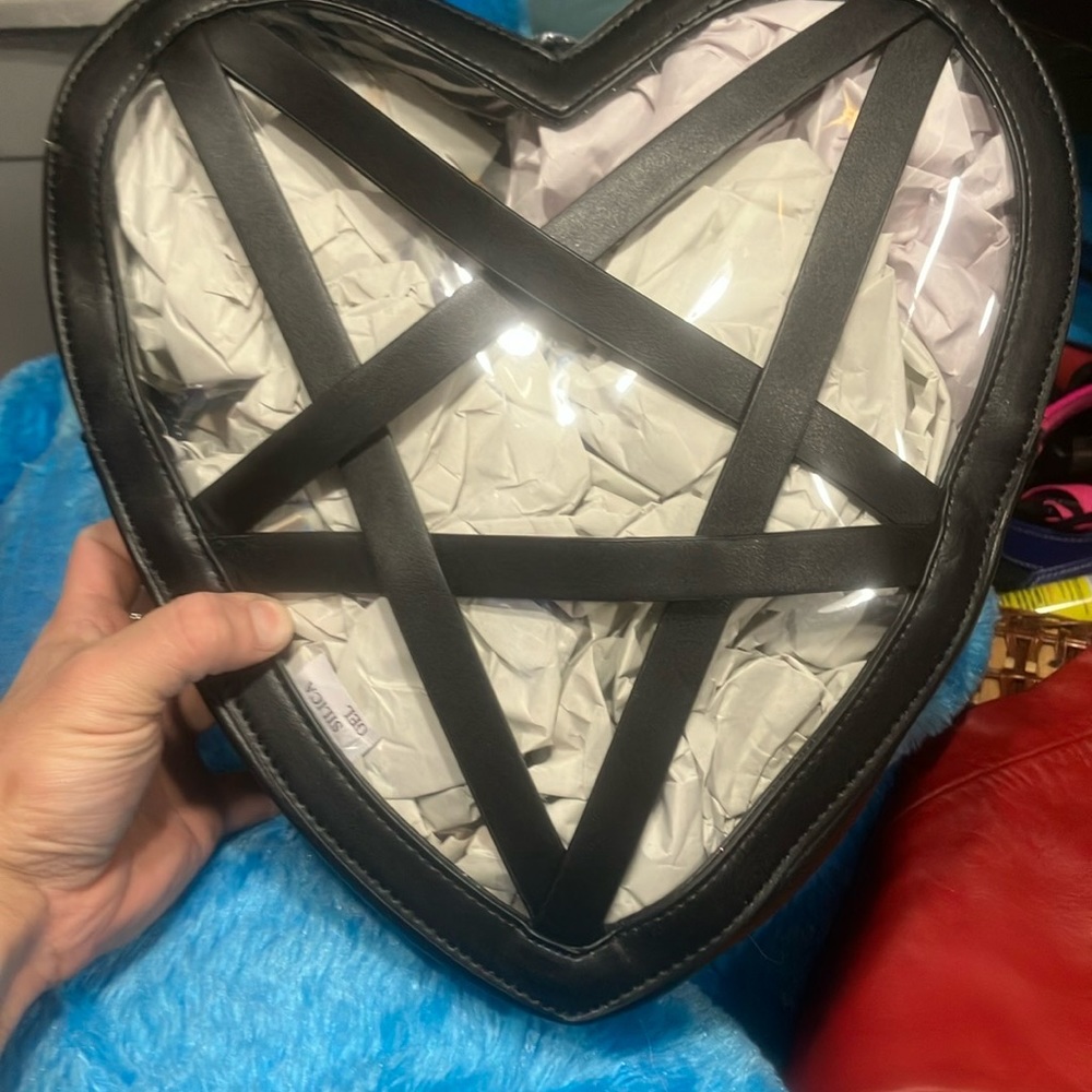 Dolls Kill Upside Down Pentagram Backpack